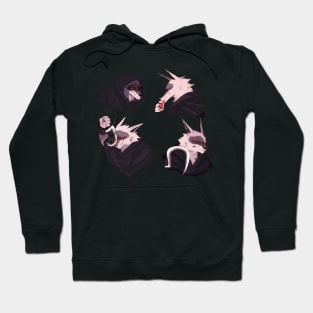 Death the wolf Hoodie